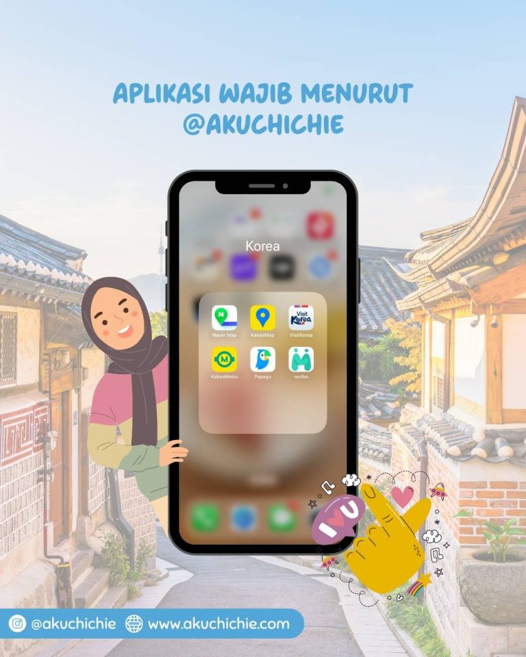 Aplikasi Wajib Saat Traveling Ke Korea Selatan - AKUCHICHIE JOURNEY