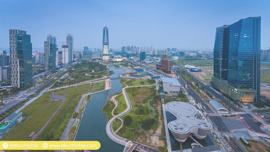 tribowl di central park songdo