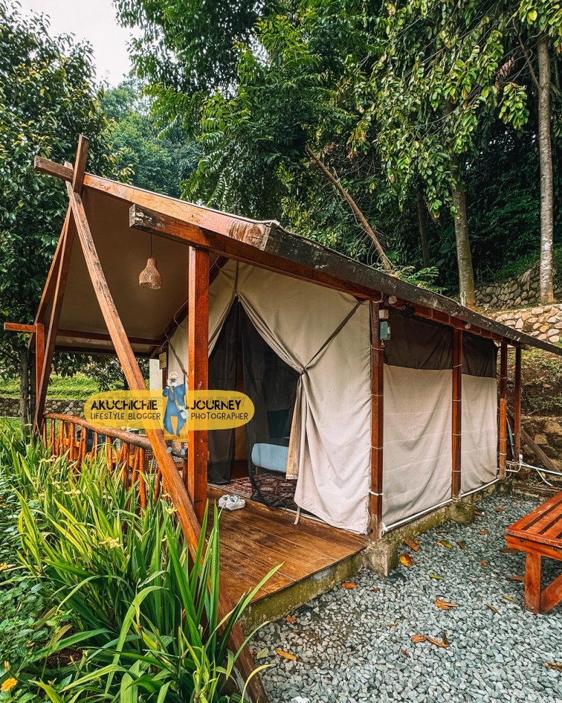 glamping di kopi tubing