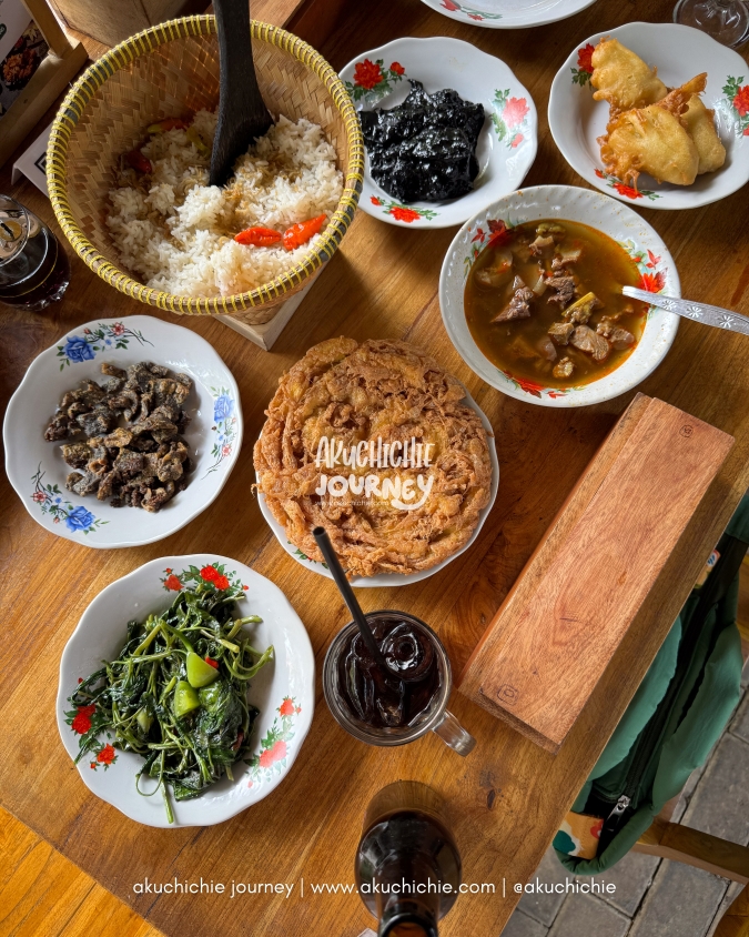 menu makanan di omah badok