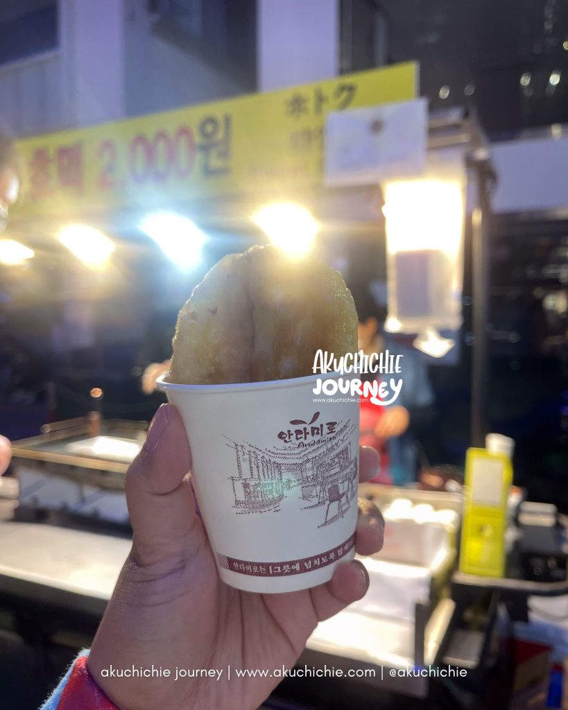 hotteok di Myeongdong